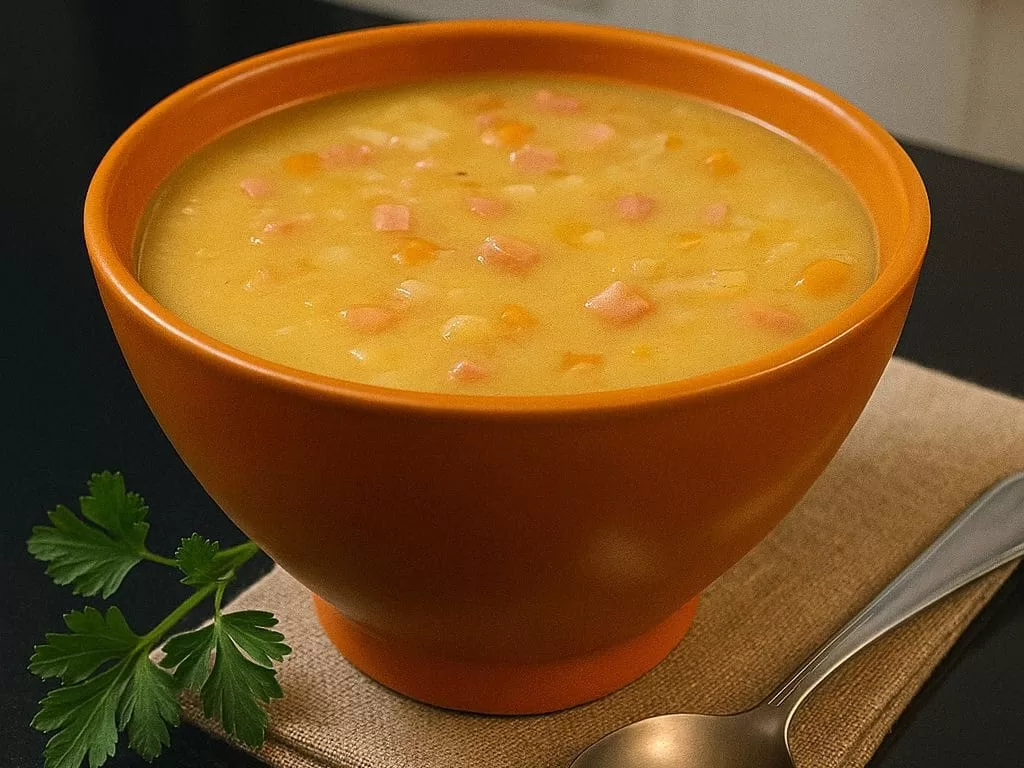 Caldin Raiz  Mandioca com Calabresa e Bacon